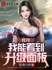 《红月:我能看到升级面板》小说封面