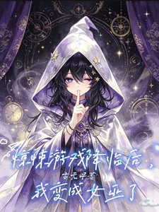 《惊悚游戏降临后,我变成女巫了》小说封面